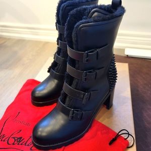 Christian Louboutin Glorymount Studded Booties